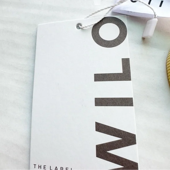 Wilo New Beaded 2 Piece Triangular Bikini in Butter Yellow NWT - Picture 13 of 16